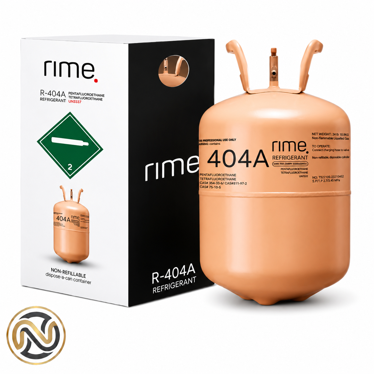 کپسول گاز R404A رایم ۱۰.۹ کیلوگرم
