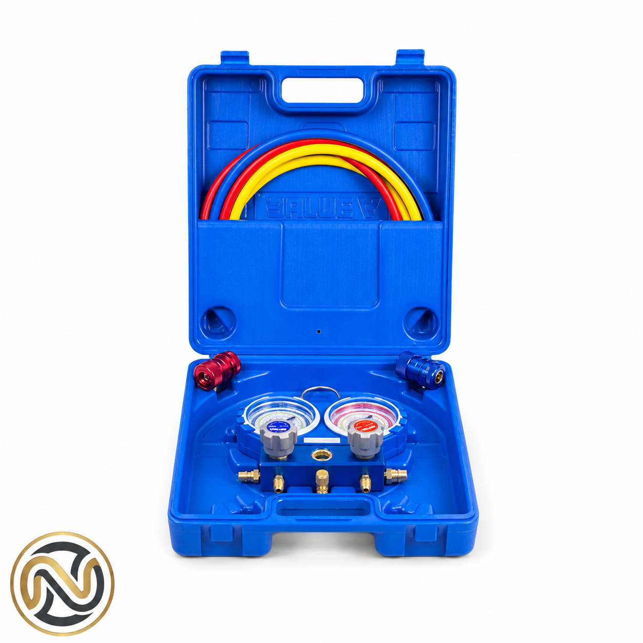 گیج منیفولد دوقلو ولوو مدل VMG-2-R134A-B
