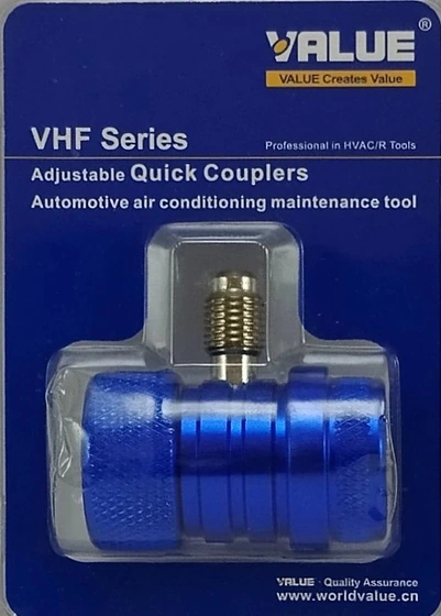 کوپلینگ شارژ گاز خودرو VALUE مدل VHF-SA-L آبی
